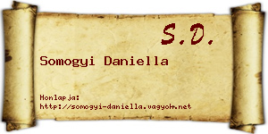 Somogyi Daniella névjegykártya